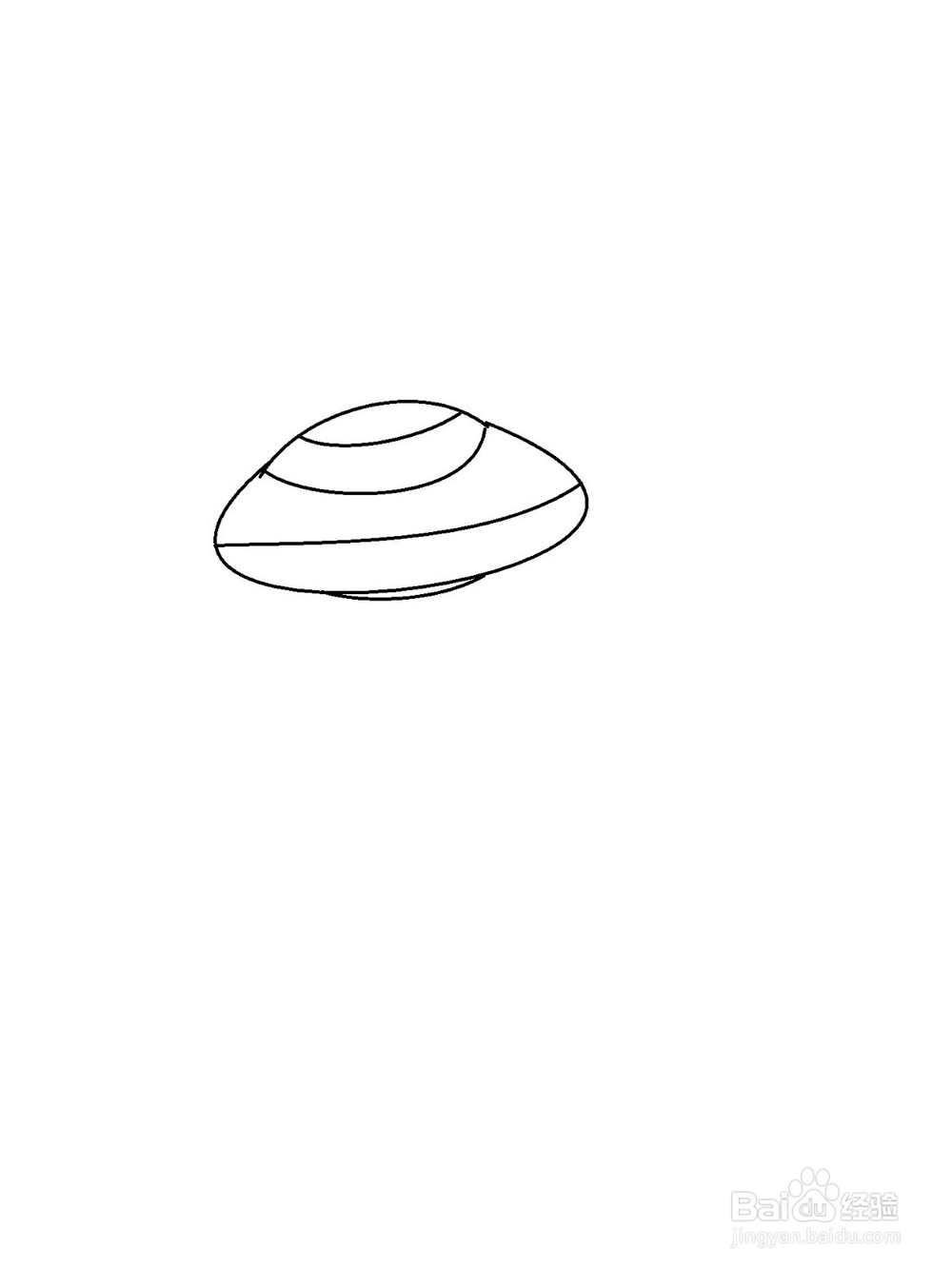 简单飞碟的画法