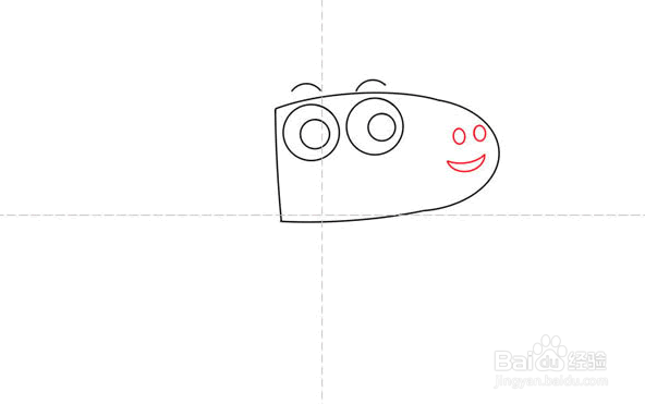 如何画一个有趣的卡通斑马
