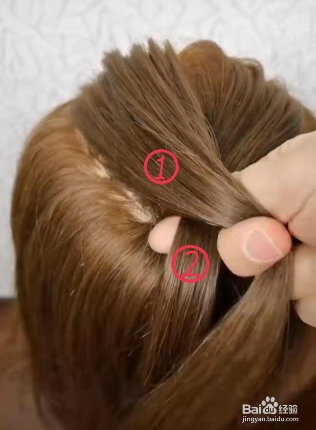 蜈蚣辫教程一步一步教