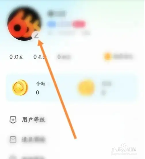 黑白直播APP怎样查看ID信息