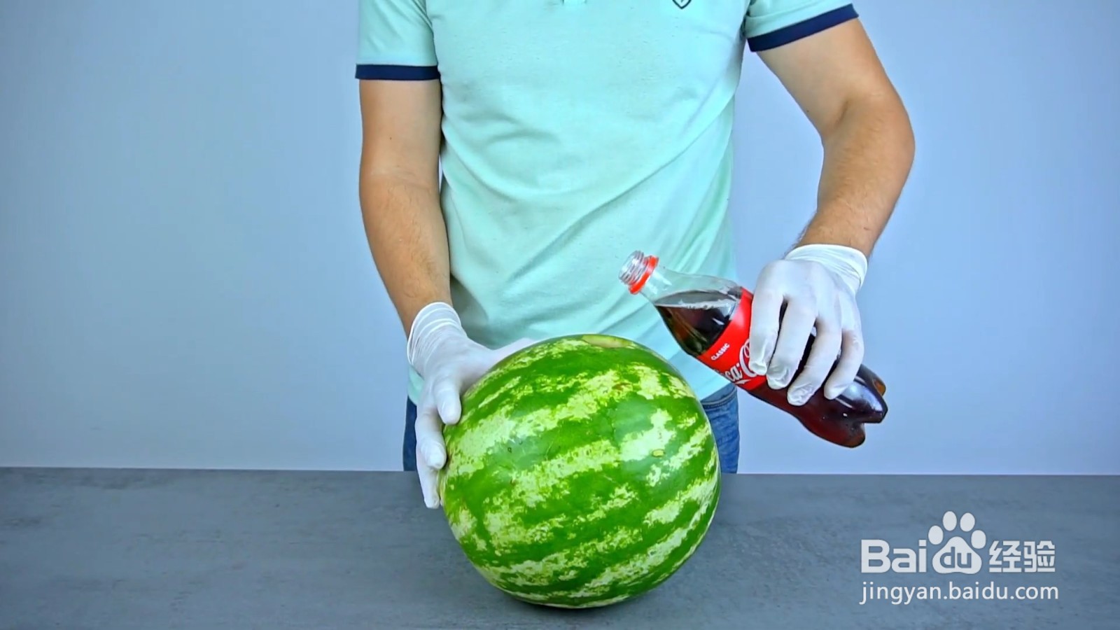 如何制作可乐西瓜