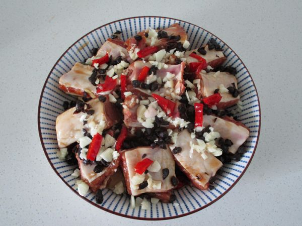 豆豉土豆蒸肋排