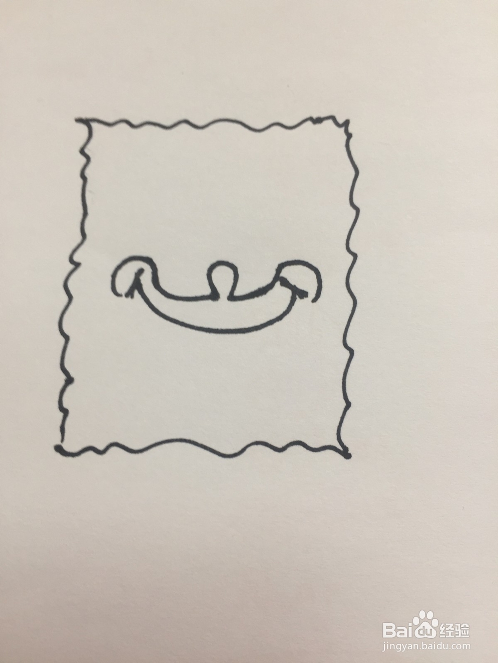 海绵宝宝的简笔画