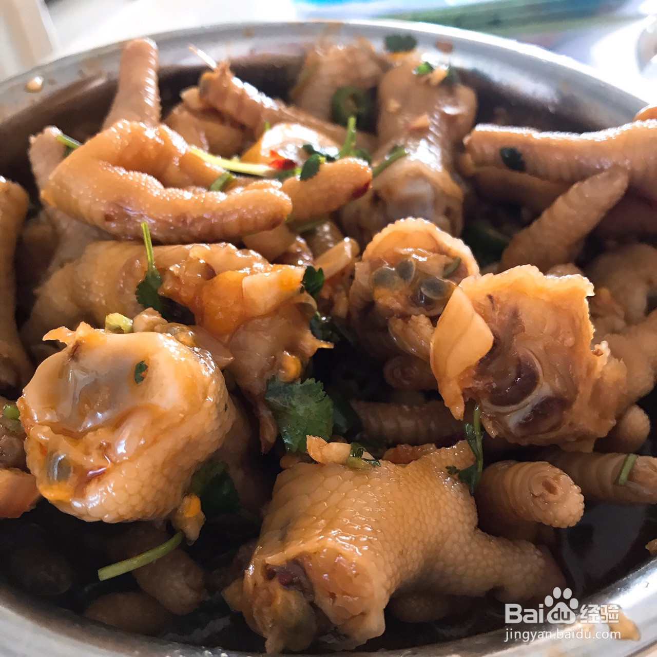 柠檬百香果凤爪的做法