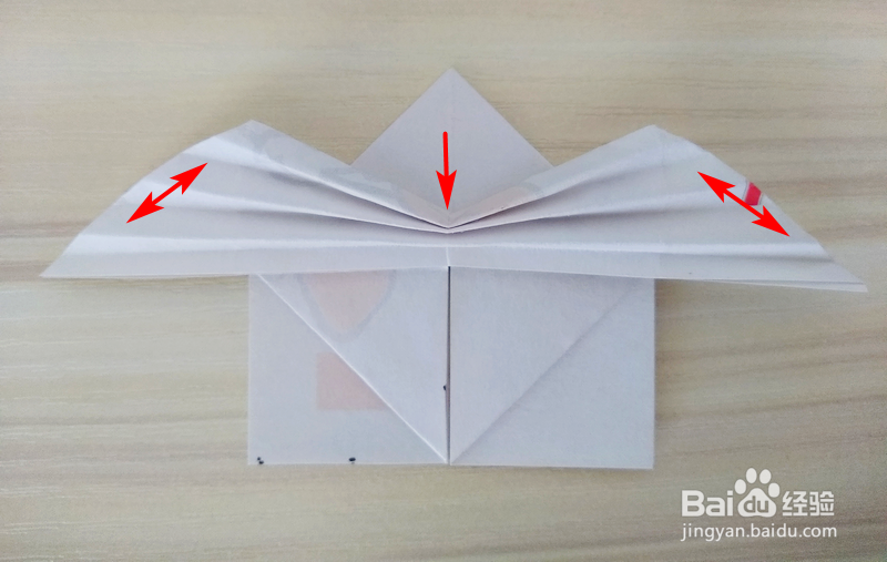 两种天使之心折纸的折法