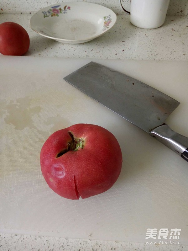 西红柿鸡蛋凉皮