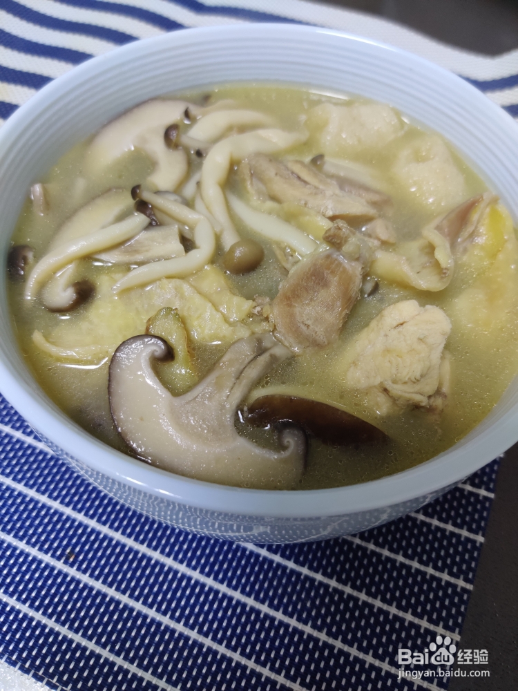 一次就学会的香菇鸡汤