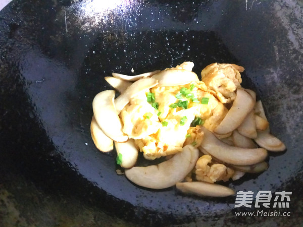 干煎鸡蛋杏鲍菇