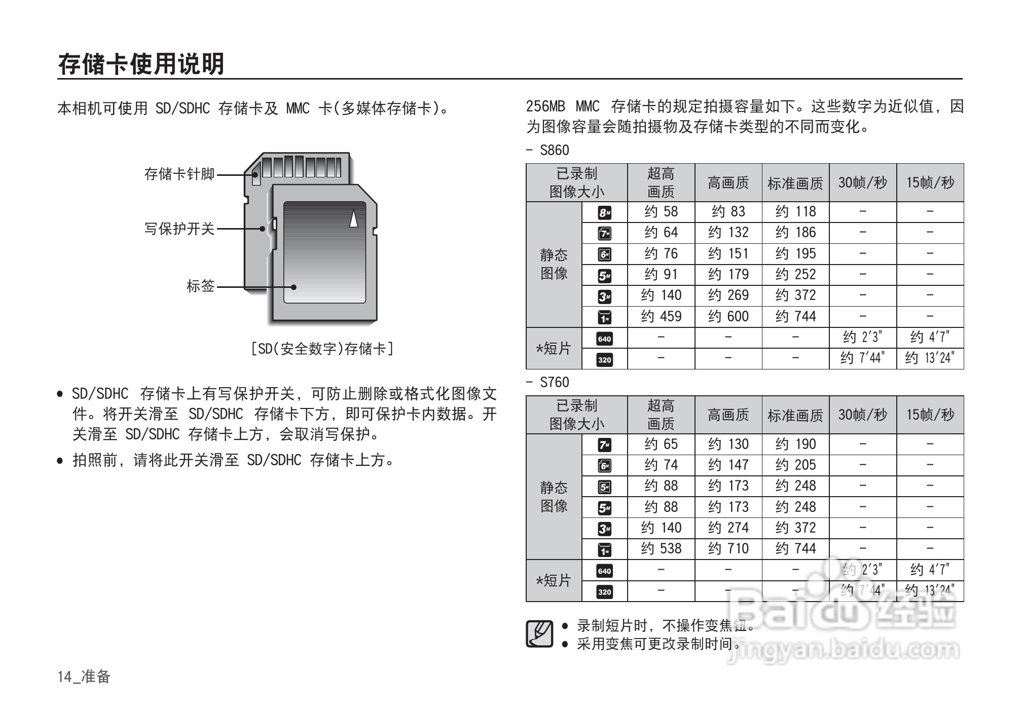 三星D860数码相机使用说明书:[2]