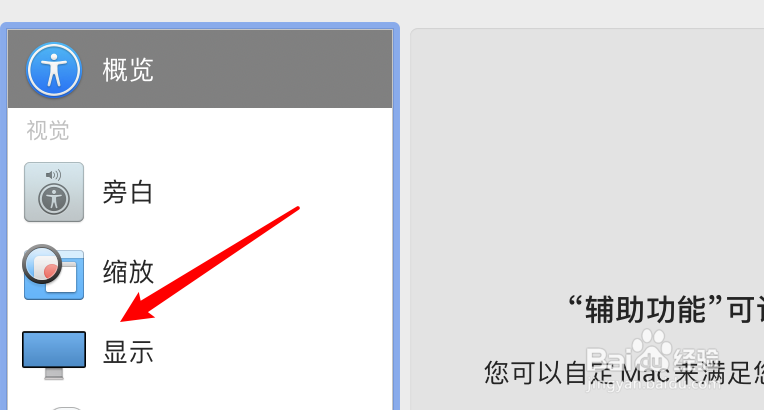 mac怎么禁用鼠标快速移动时光标变大的功能？