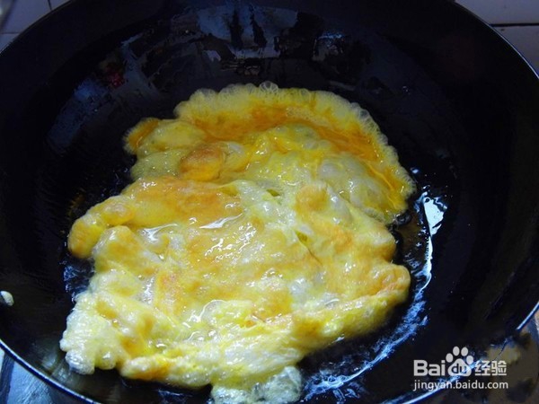 家常三蔬小炒蛋的做法