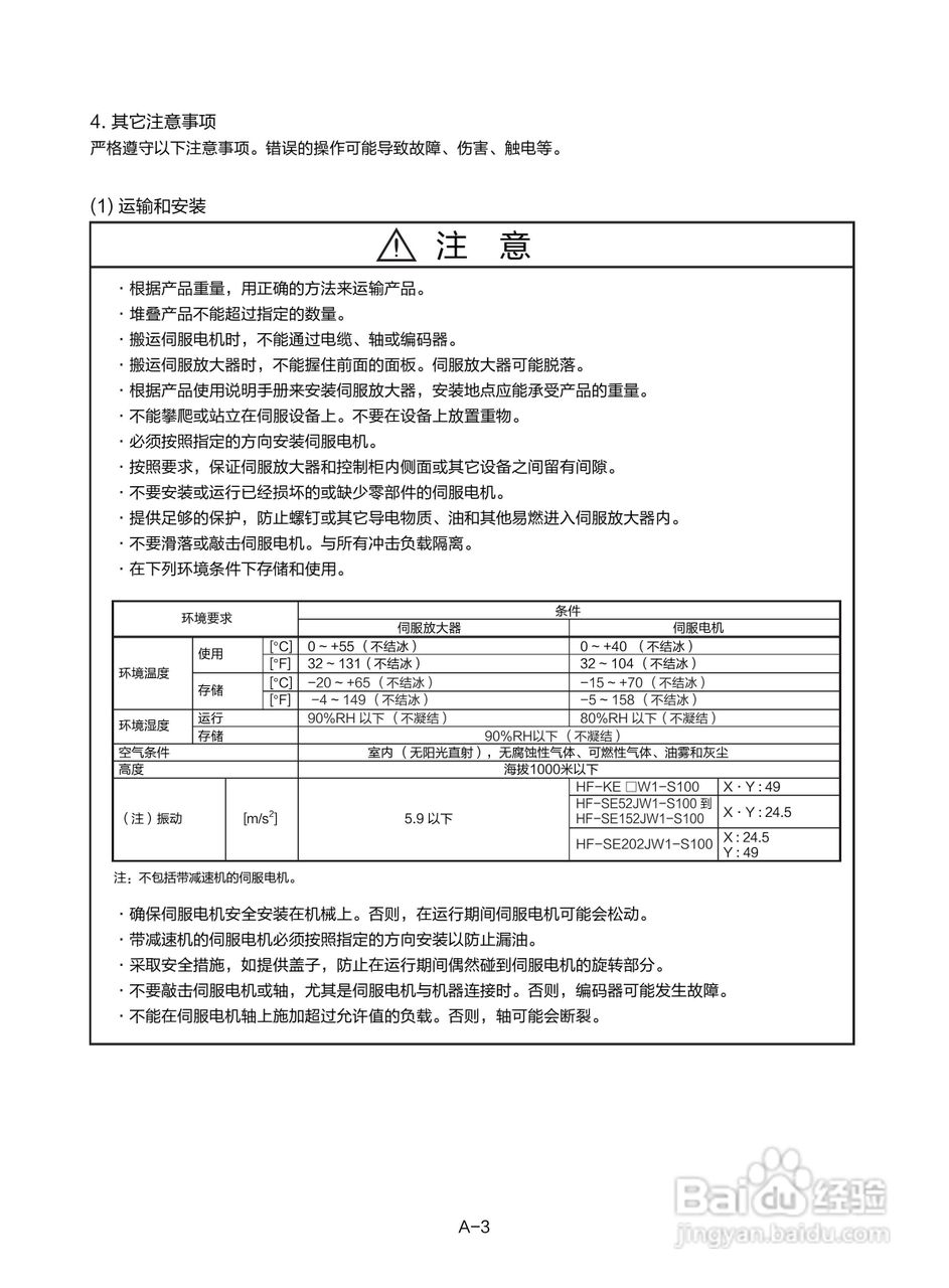 三菱 MR-E-□A-KH003 MR-E-□AG-KH003通用交流伺服接:[1]