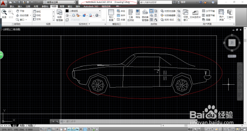 AutoCAD 2014如何使用窗口缩放功能放大图形