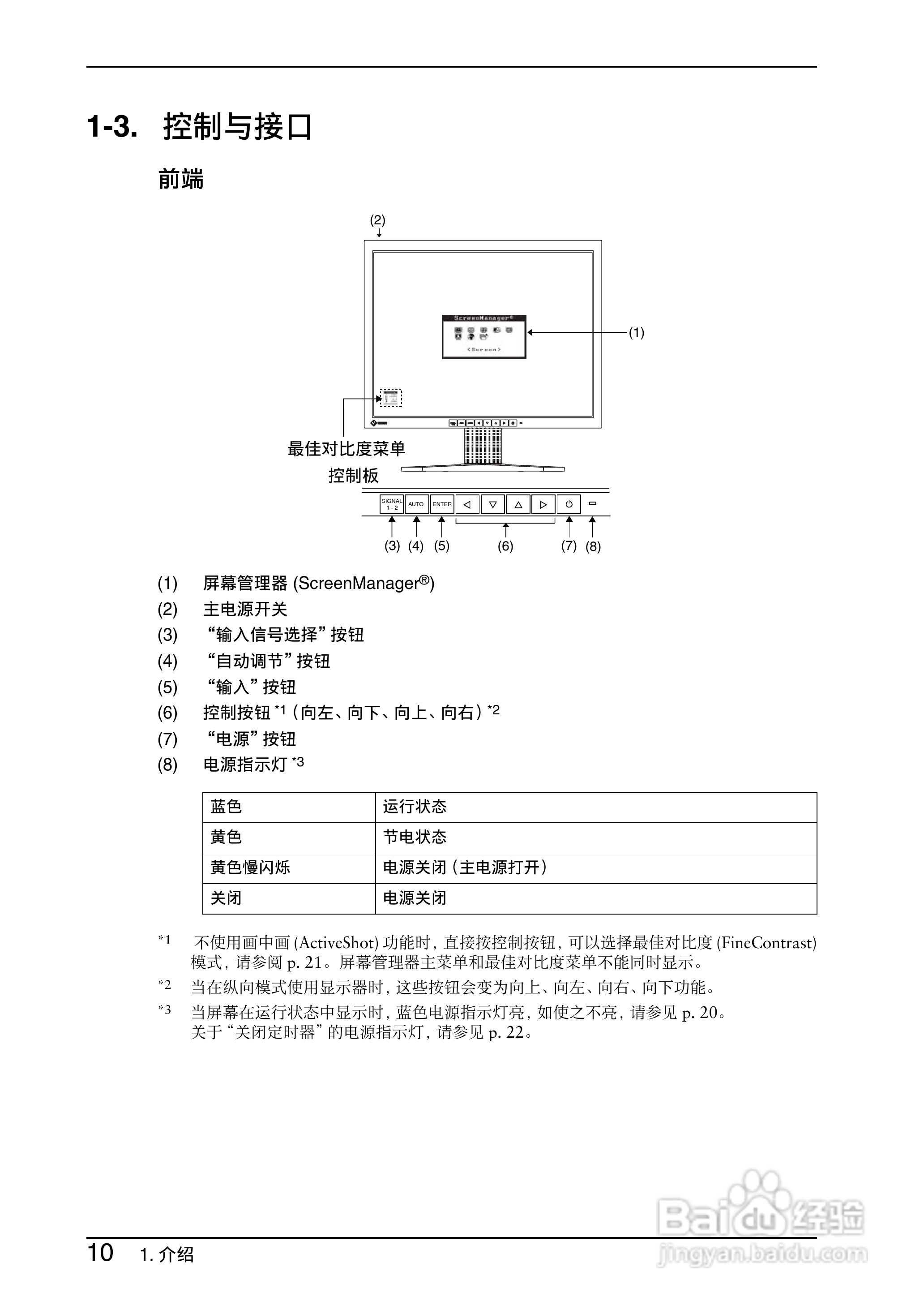 EIZO Flexscan L997彩色液晶显示器用户手册:[1]