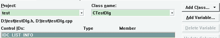 VC++ 列表控件的使用方法