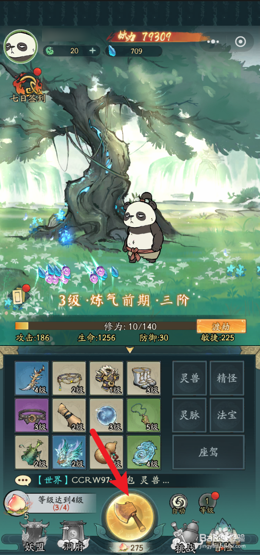 寻道大千怎么将等级达到4级