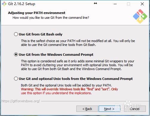 在Windows10上安装和使用Git