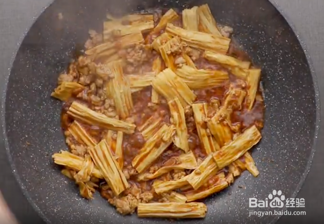 超下饭的肉炒腐竹