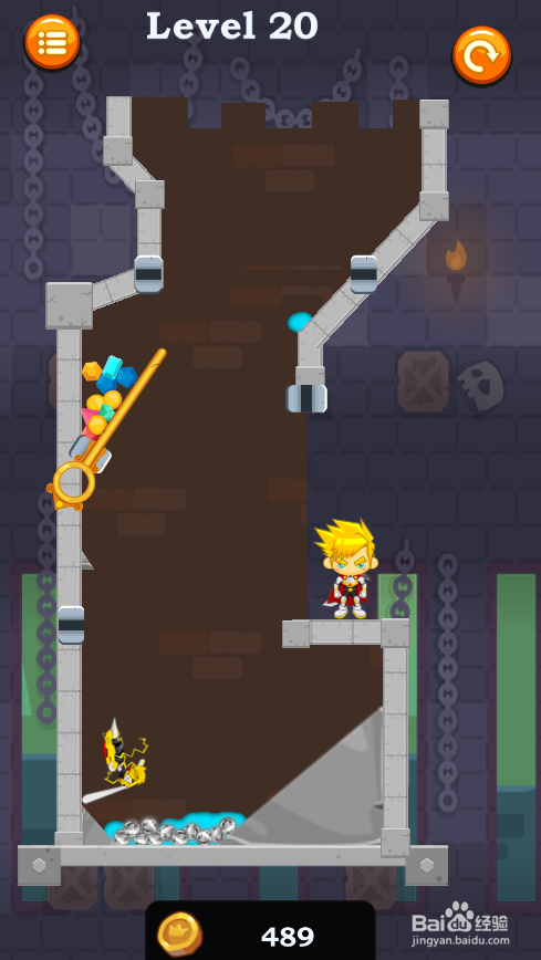 如何通过Caio Hero Rescue的Level 20？