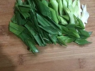 大蒜苗炒老豆腐