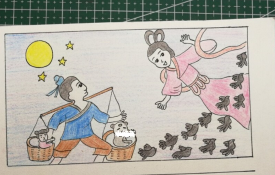 牛郎织女八个连环画分别是什么