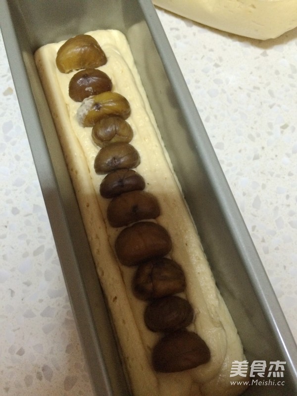 焦糖栗子磅蛋糕