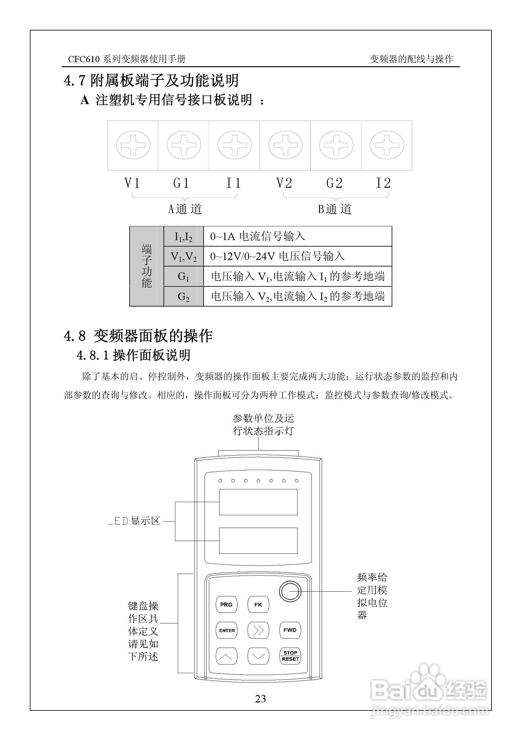 西驰CFC610-2T0900G变频器使用手册:[3]