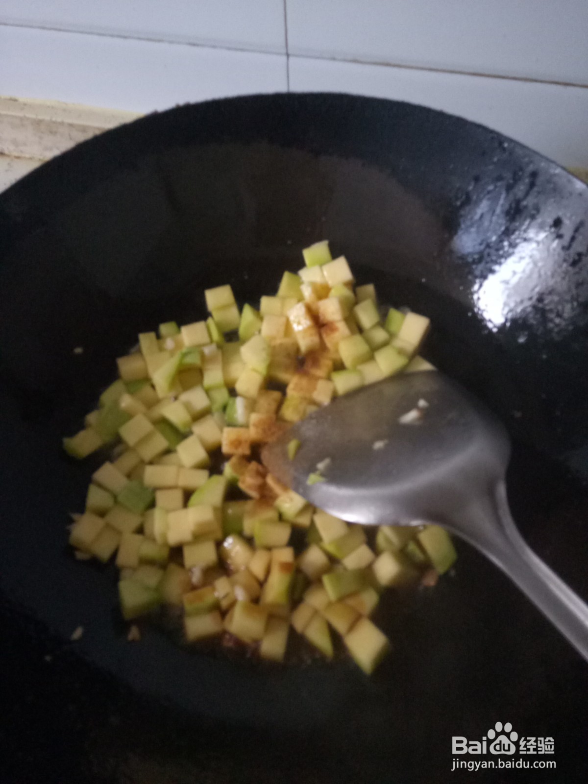 嫩南瓜炒玉米粒