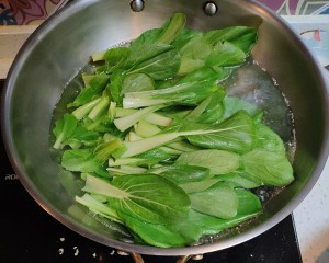 养生食补香菇油菜的做法