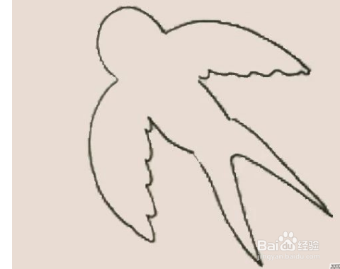 怎么画燕子好看
