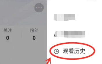 Vivo短视频如何清空历史的观看记录呢