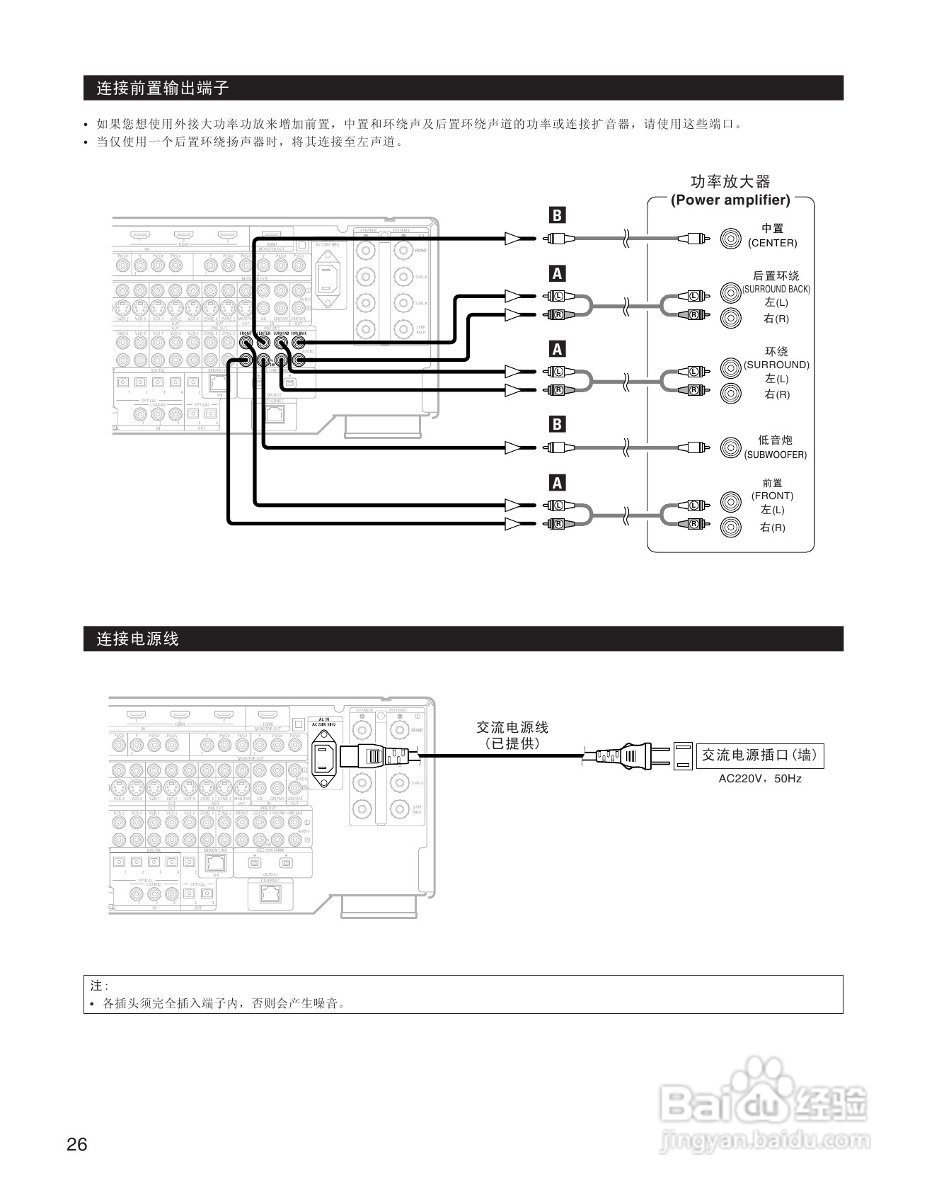 天龙AVC-A11XV 环绕音效扩大机说明书:[2]