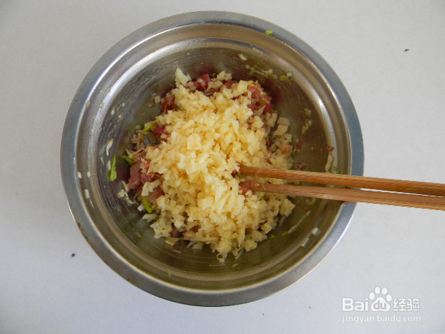 莜面饺子的做法