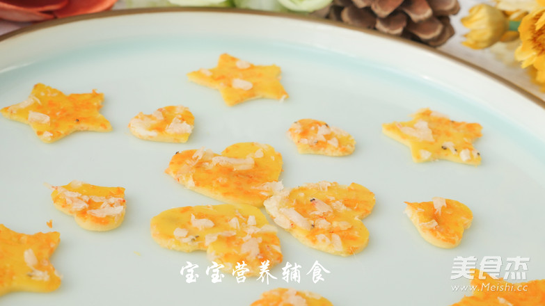 胡萝卜虾皮饼