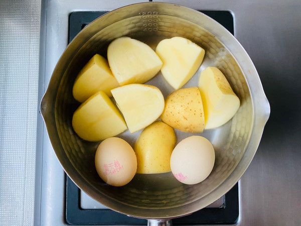 日式土豆沙拉球