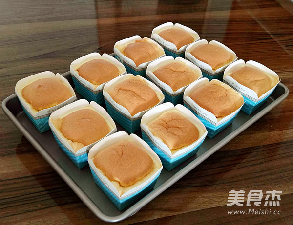 北海道戚风杯子蛋糕