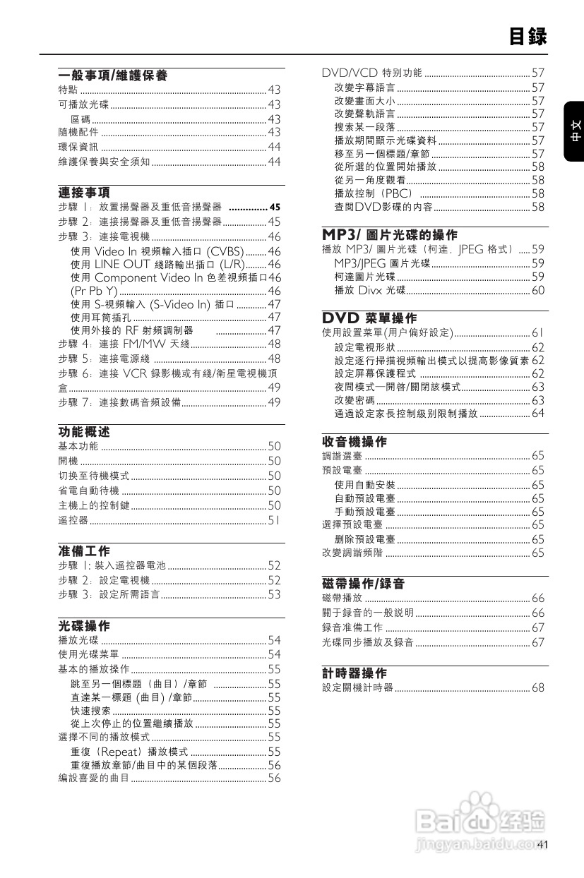 philips FWD185音响使用说明书:[1]