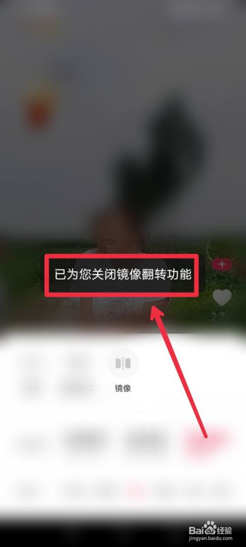 快手極速版鏡像翻轉怎麼設置?