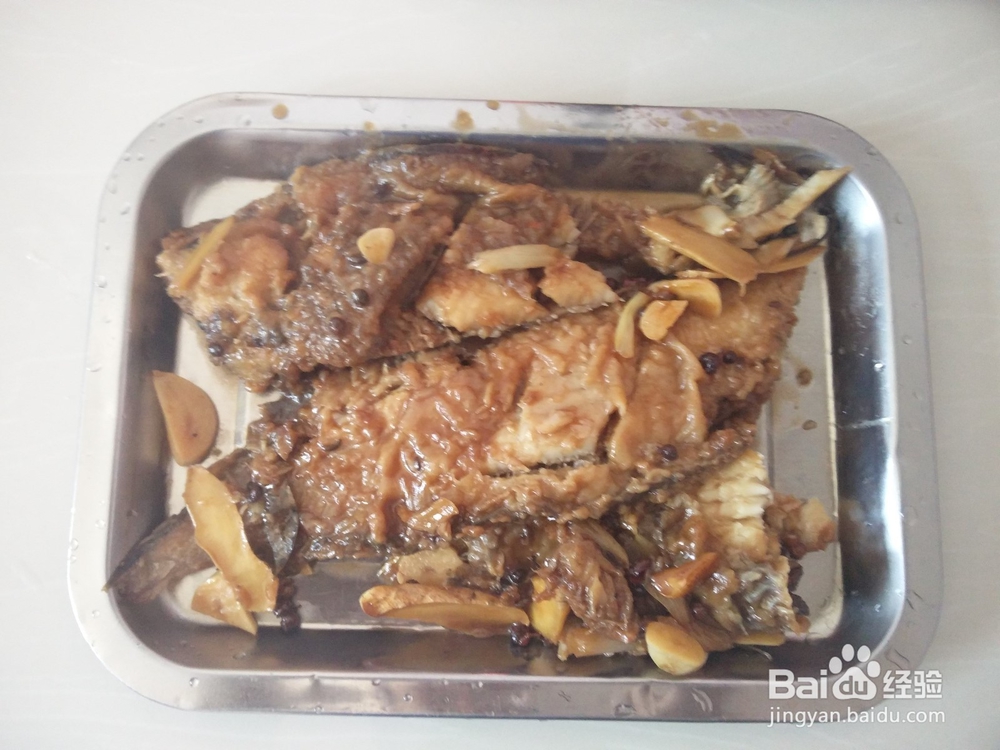 香喷喷的红烧比目鱼