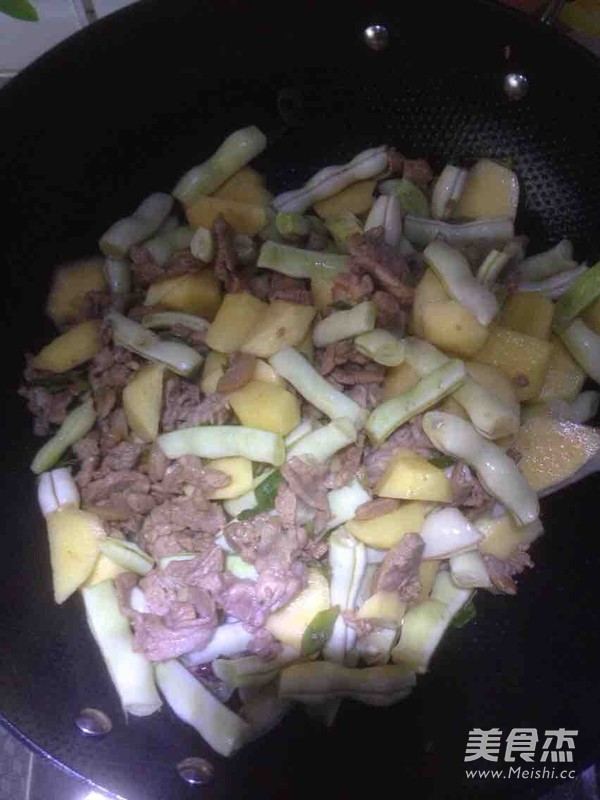土豆炖芸豆的做法