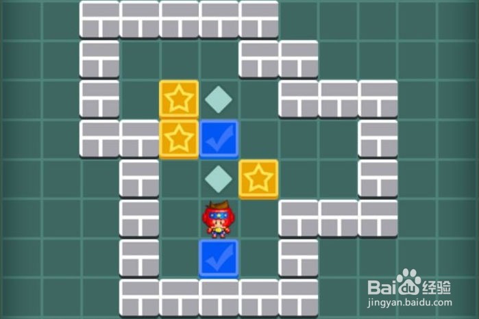 逻辑箱子手游第一关怎么通关