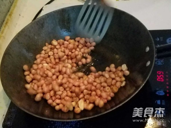 油炸花生的做法