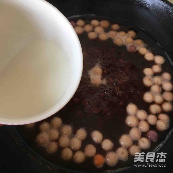 红豆元宵羹的做法