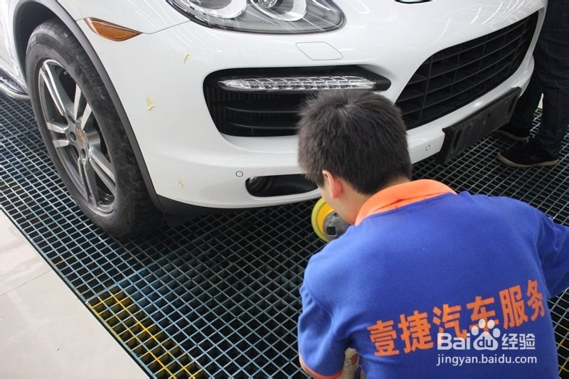 深圳保时捷卡宴车身透明膜施工,全车隐形车衣