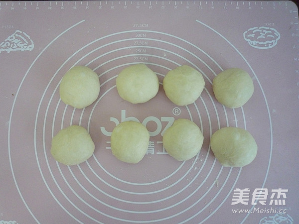 蜜豆小面包的做法