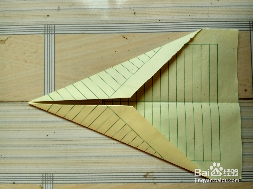 教你如何折长长的战斗机