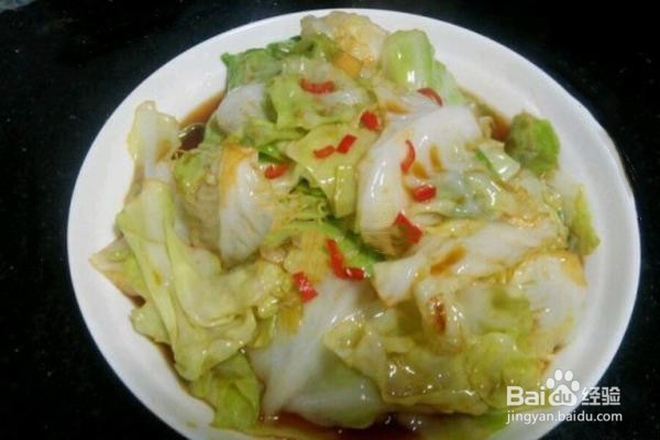 手撕醋溜白菜