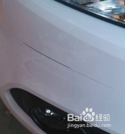 车门被刮了一道划痕怎么处理