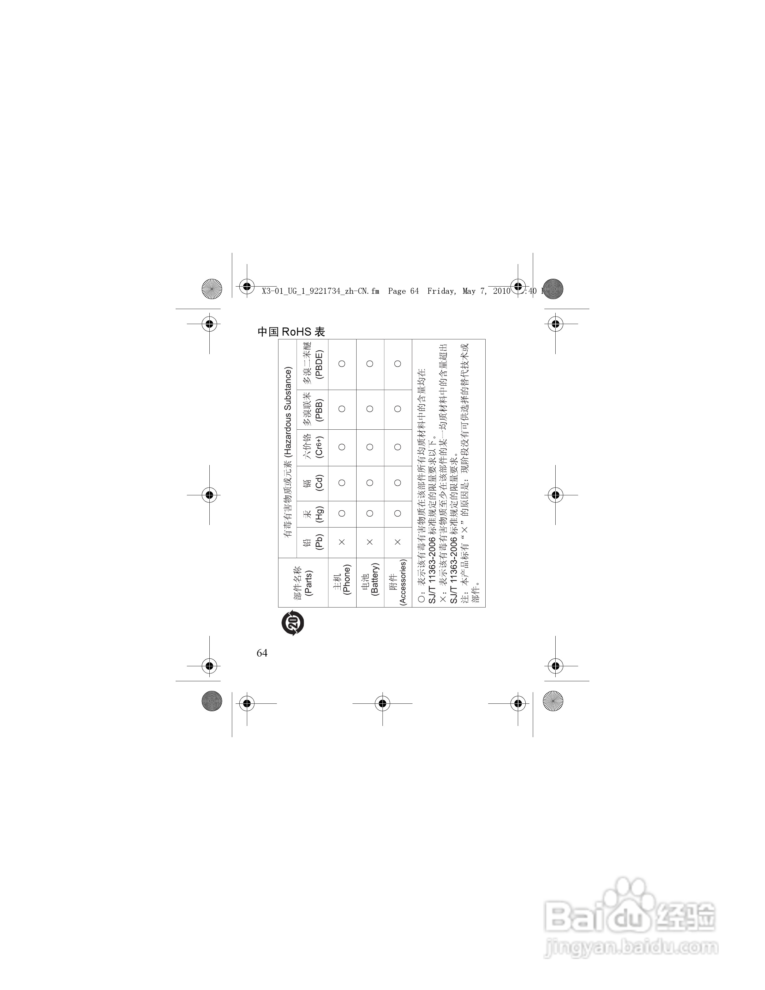 诺基亚X3-01手机使用说明书:[7]