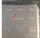 怎么用PrtSc截图